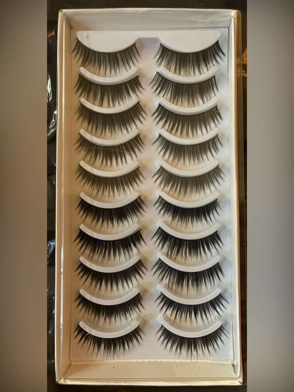 False Eyelash Multipack - Black Wispy Lashes